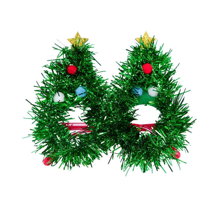 Christmas Decoration Glasses Masquerade Dress-up Glasses(Christmas Tree)