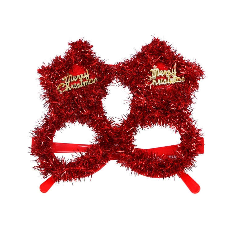 Christmas Decoration Glasses Masquerade Dress-up Glasses(Five-pointed Star)