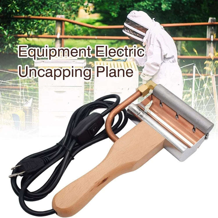 Electric Heating Honey Cutting Knife Beeswax Honey Scraper(EU Plug)