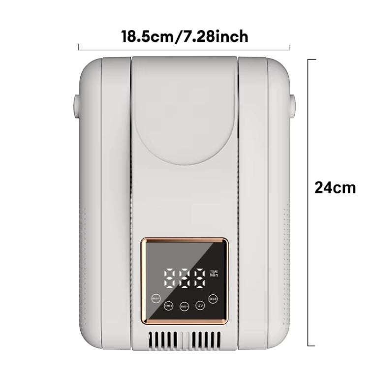 UV Antibacterial LED Touch Intelligent Constant Temperature Shoe Dryer, Spec: US Plug(White)