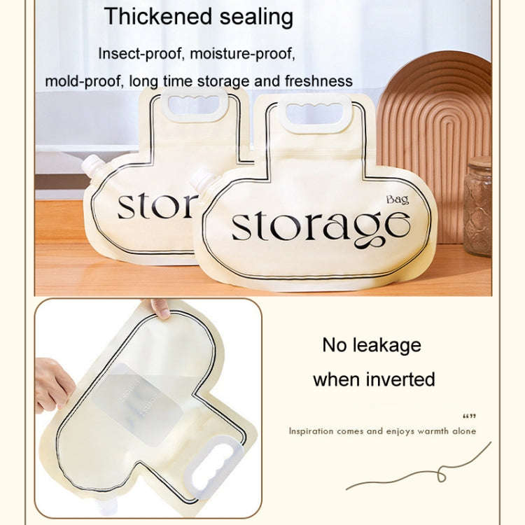 Grain Storage Bag Kitchen Food Grade Rice Wheat Beans Anti-mold Bag Dry Vegetables Sealed Storage...