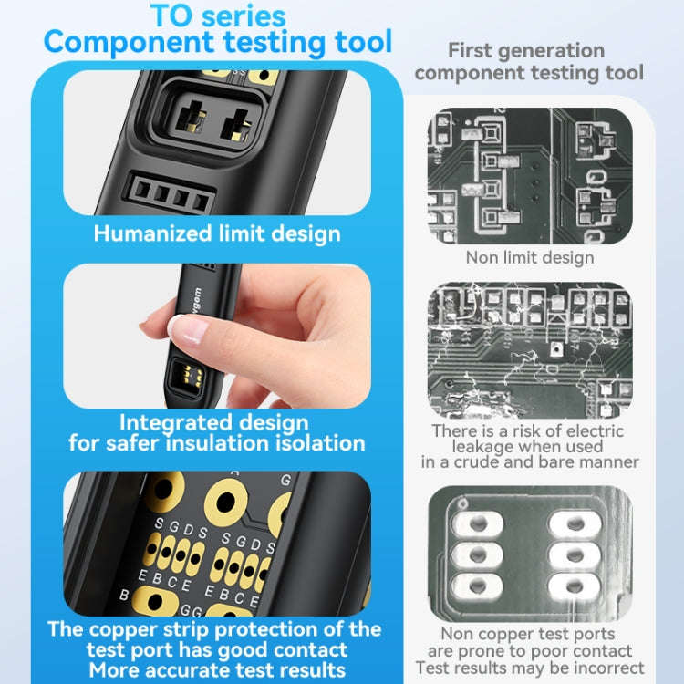 Awgem Multi-Function Optocoupler Tester Electronic Repair Tool, Model: TO2 Plug-in