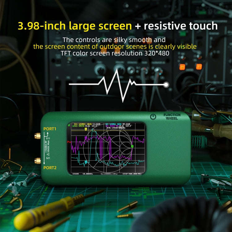 BSIDE P5 Handheld Vector Network Analyser Colorful Screen Network Tester