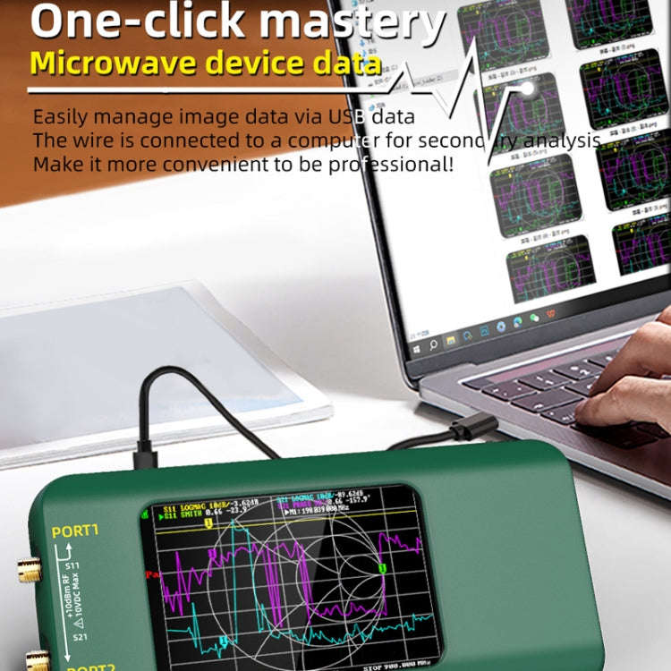 BSIDE P5 Handheld Vector Network Analyser Colorful Screen Network Tester