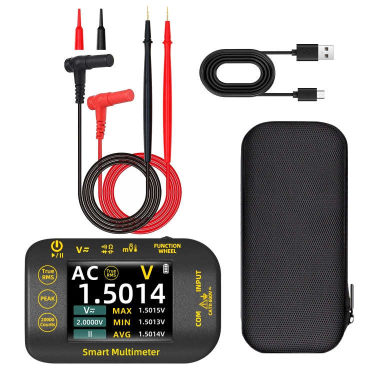 BSIDE S40 High Precision Digital Multimeter Portable Desktop Colorful Screen 20,000 Characters Mu...