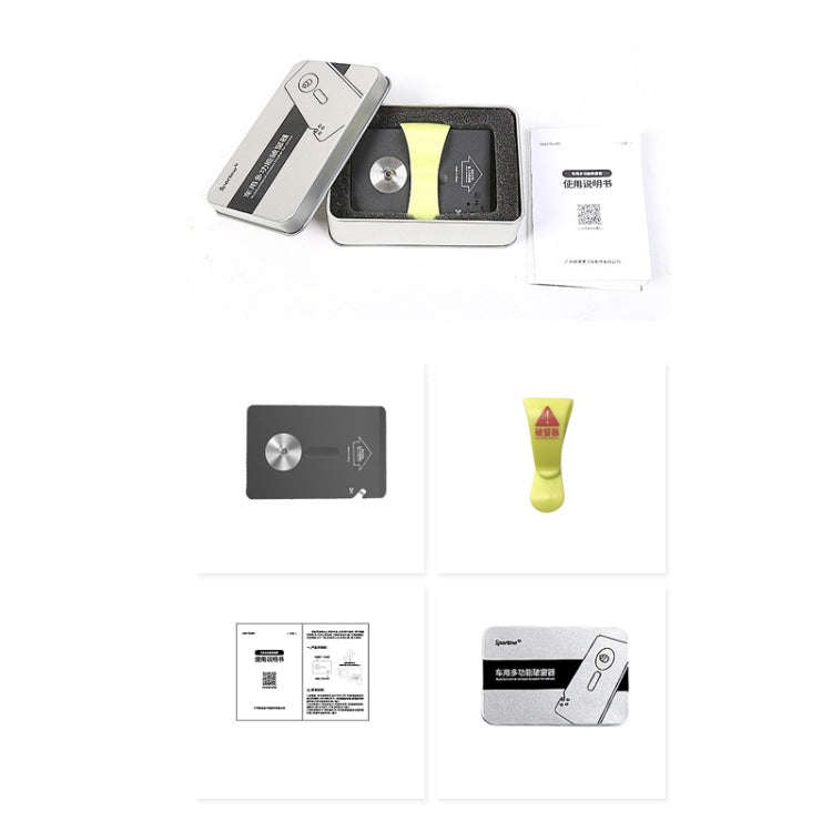 Car Window Breaking Safety Card Emergency Life-Saving Hammer(8.5x5.5cm)