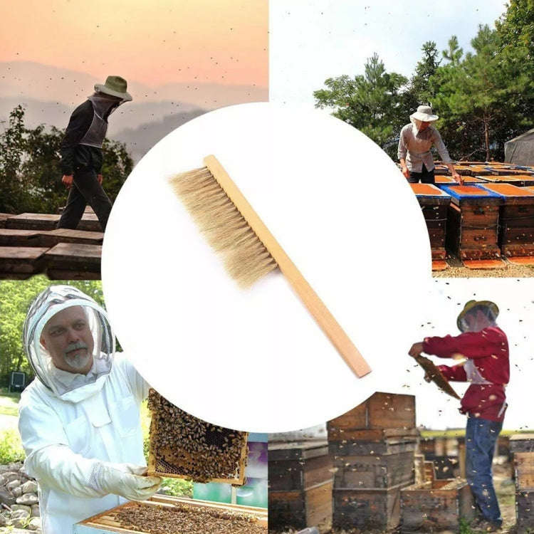 4-in-1 Anti-bee Clothing + Scraper + Bee Brush + Anti-bee Gloves Beekeeping Set(Free Size)
