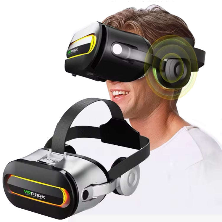 VRPARK J60 Virtual Reality Headset VR Glasses Built-In Headphones For Immersive Experience(White)