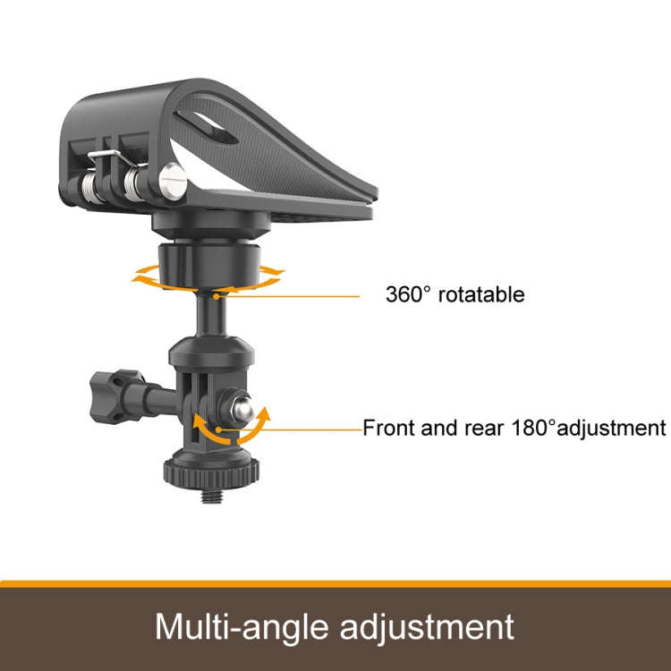 Car Sun Visor Bracket Panoramic Sports Camera Vehicle Mount Base