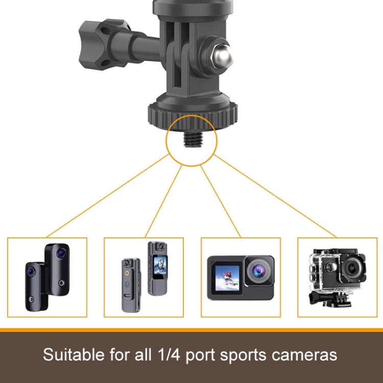 Car Sun Visor Bracket Panoramic Sports Camera Vehicle Mount Base