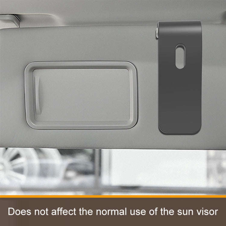 Car Sun Visor Bracket Panoramic Sports Camera Vehicle Mount Base