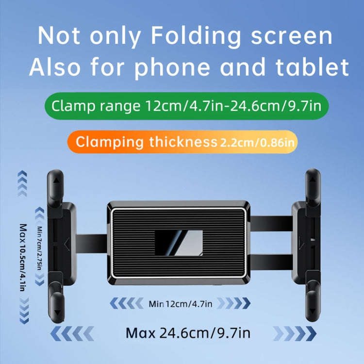 Car Suction Cup Extended Tube Stacking Screen Phone Tablet Universal Holder