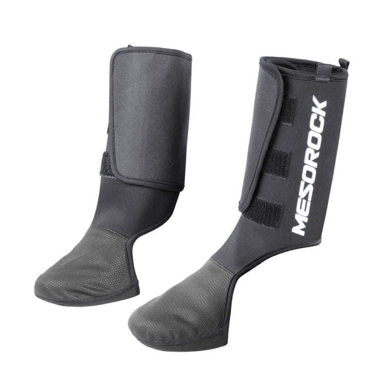 MESOROCK Motorcycle Riding Windproof Velvet Cold-proof Ankle Protection(Black)