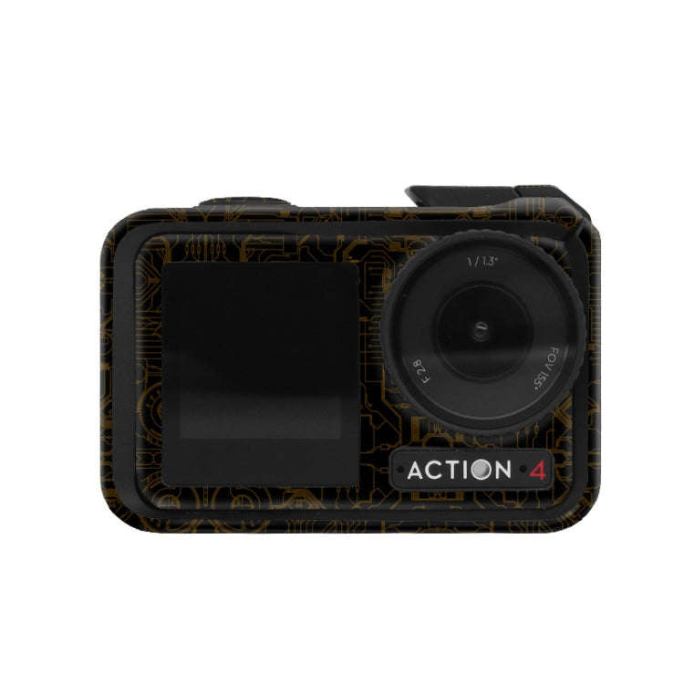 For DJI Action 4 Motion Camera Stickers All Inclusive Photo Frame Color Changing Stickers Accesso...