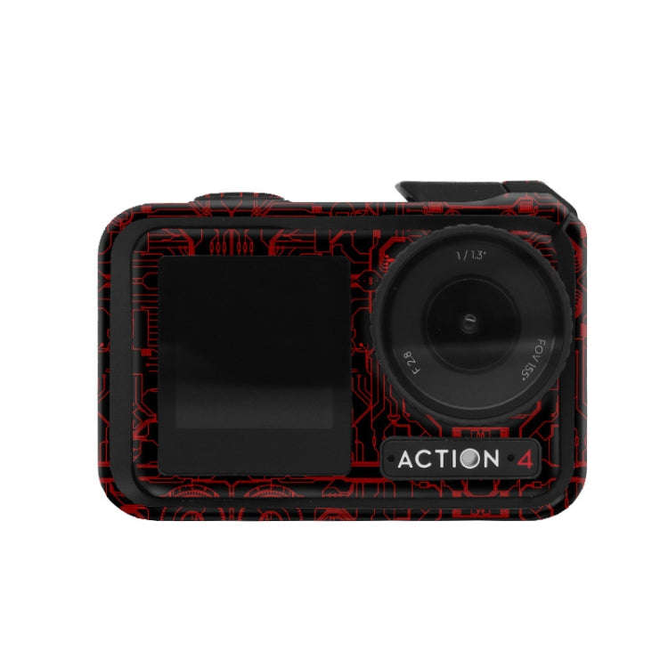 For DJI Action 4 Motion Camera Stickers All Inclusive Photo Frame Color Changing Stickers Accesso...
