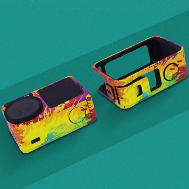 For DJI Action 4 Motion Camera Stickers All Inclusive Photo Frame Color Changing Stickers Accesso...