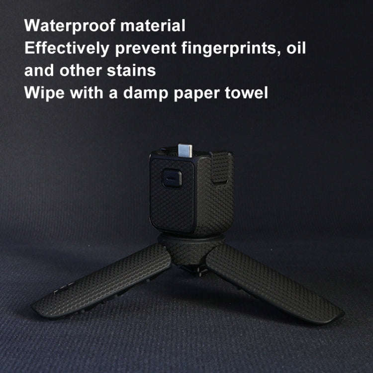 For DJI Pocket 3 Camera Stickers Anti-scratch Non-adhesive Protective Film(Matrix Black)