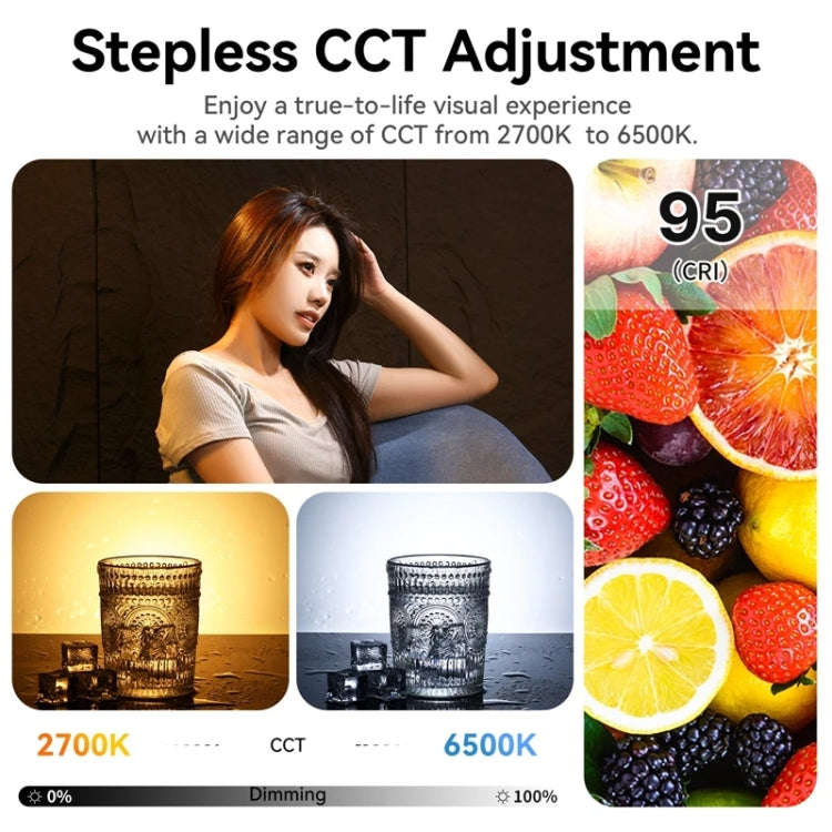 120W Photography Complementary Light Indoor Shooting Video Light, Style: VL-120Bi COB