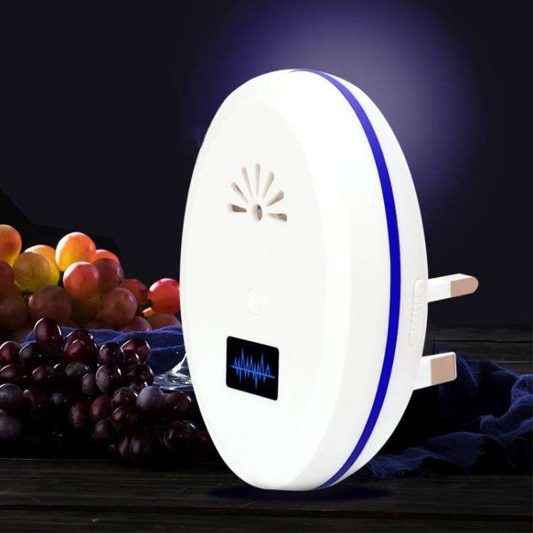 Ultrasonic Electronic Mosquito Repellent Multifunctional Insect Repellent Mouse Repellent(US Plug)
