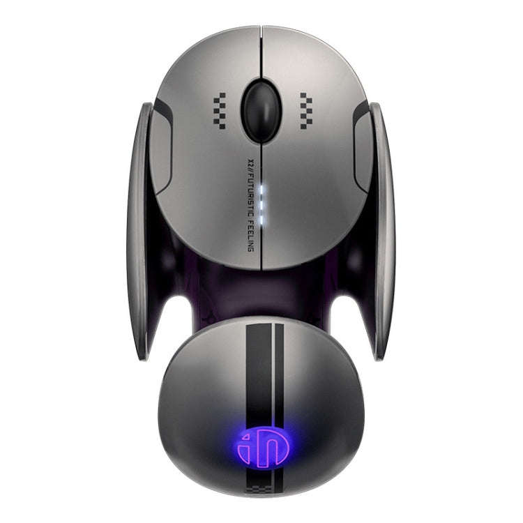 Inphic X2 Bluetooth Wireless Mouse Tri-Mode Silent Rechargeable Office Gaming Laptop Mouse(Liquid...