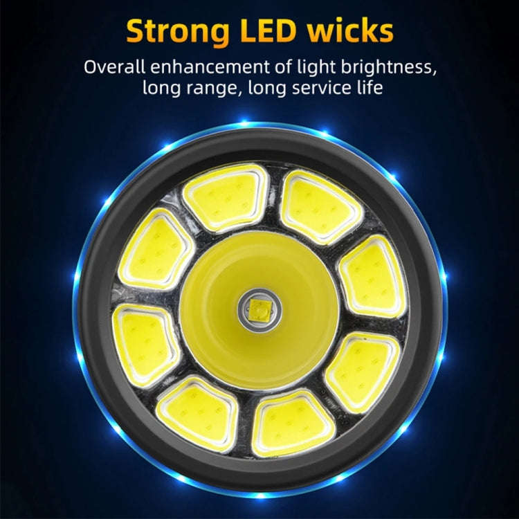 E-SMARTER LY006 Magnetic Multifunctional Work Light LED Smart Electric Display Flashlight