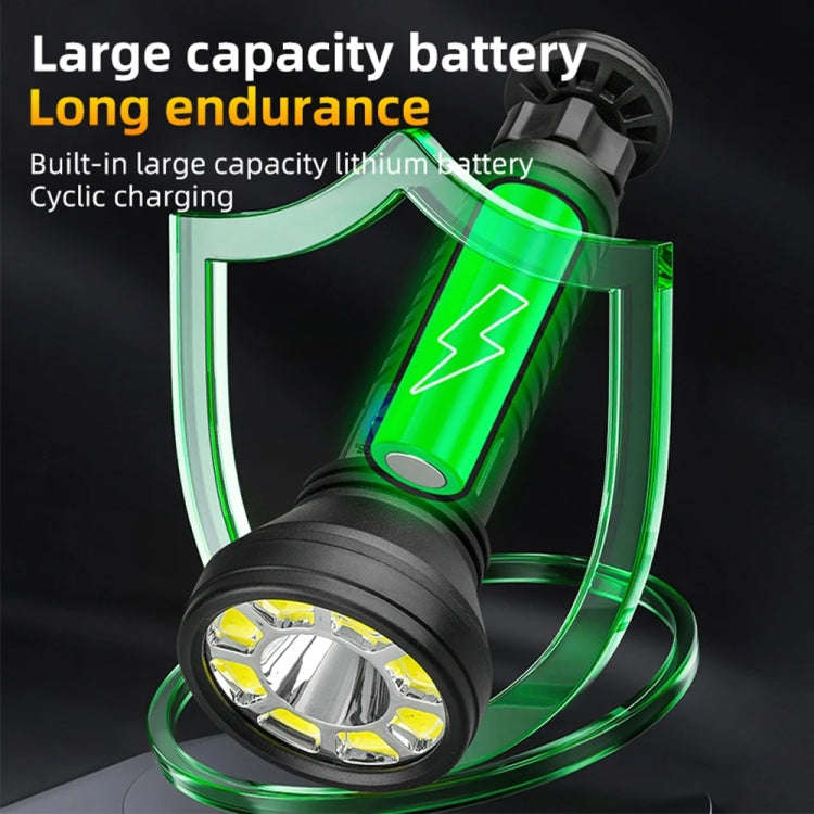 E-SMARTER LY006 Magnetic Multifunctional Work Light LED Smart Electric Display Flashlight