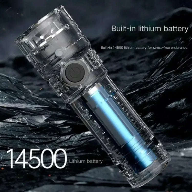 E-SMARTER SD-13 3 Holes Outdoor Portable Torch Metal Pen Clip Light Lightweight Mini Pocket Recha...