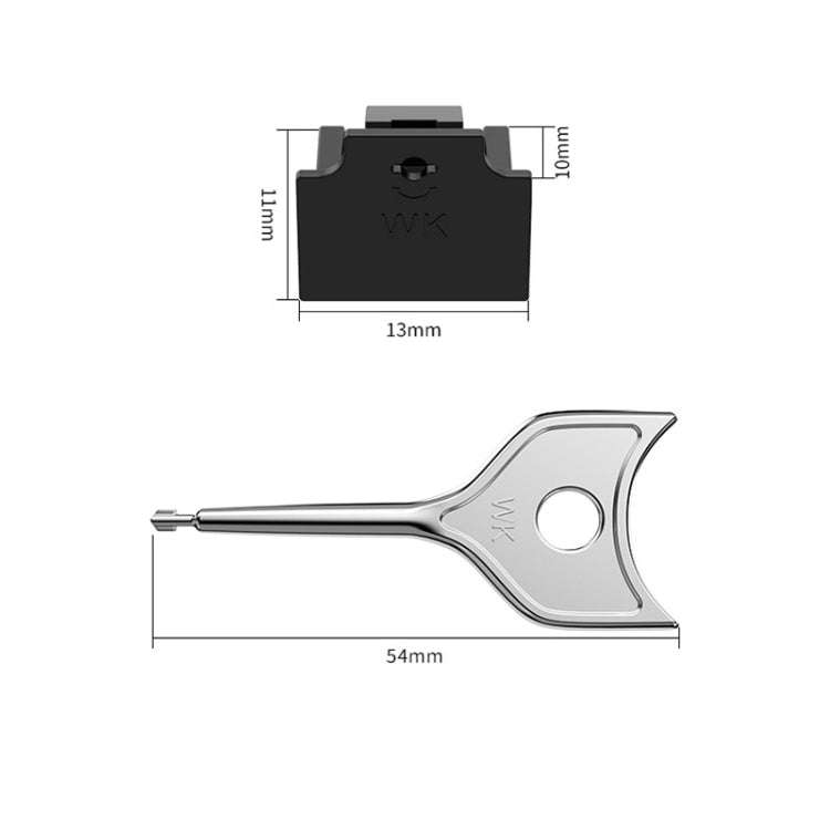 RJ45 Network Port Removable Safety Plug Dustproof Port Lock, Color: Black 2 Plug+1 Key Outer Cover