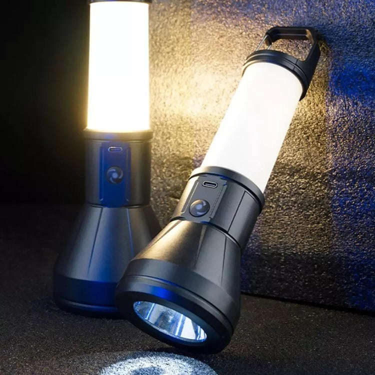 E-SMARTER S02 Small Dual Light Source Side Lamp Floodlight Flashlight Strong Light Far Shooting C...