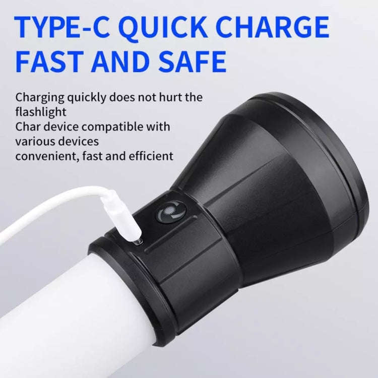 E-SMARTER S02 Small Dual Light Source Side Lamp Floodlight Flashlight Strong Light Far Shooting C...