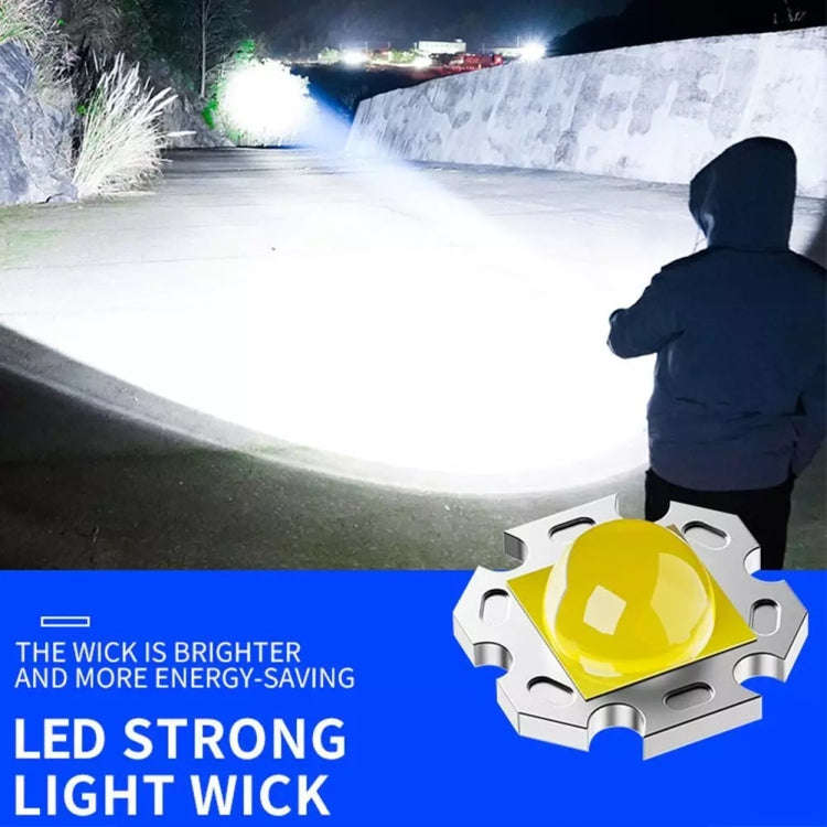 E-SMARTER S03 Large Dual Light Source Side Lamp Floodlight Flashlight Strong Light Far Shooting C...