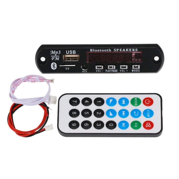 12V Car MP3 Bluetooth 5.0 Audio Receiver Module FM Radio Motherboard Audio Lossless Decoder Board
