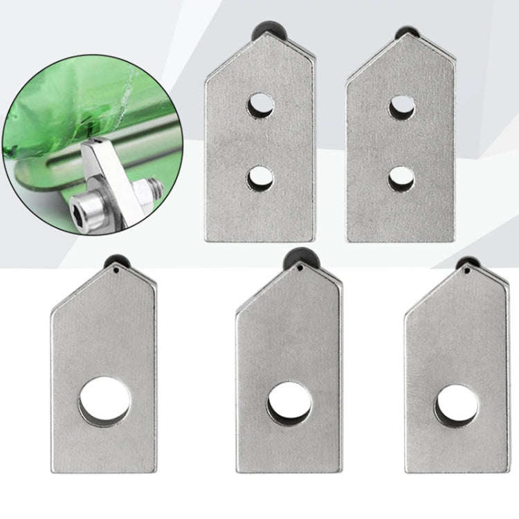Glass Cutting Tool Glass Cutter Head Adjustable Wine Bottle Cutter, Spec: 6mm 1-hole 3.5mm Blade ...