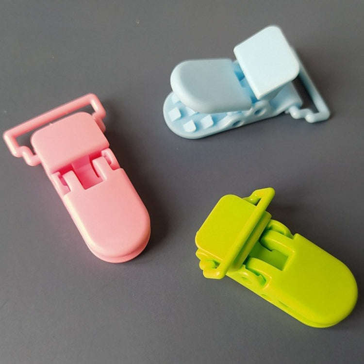 10pcs Baby Pacifier Anti-drop Chain Clips Cartoon Crocodile Clips Pacifier Clamps(Color Random Sh...