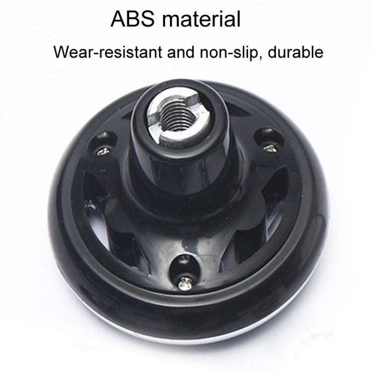 Car Steering Wheel Foldable Ball Bearing Turning Booster, Style: Carbon Fiber Pattern