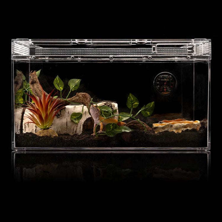 L Aquarium Birch Shape Hiding House Reptiles Lizards Aquascape