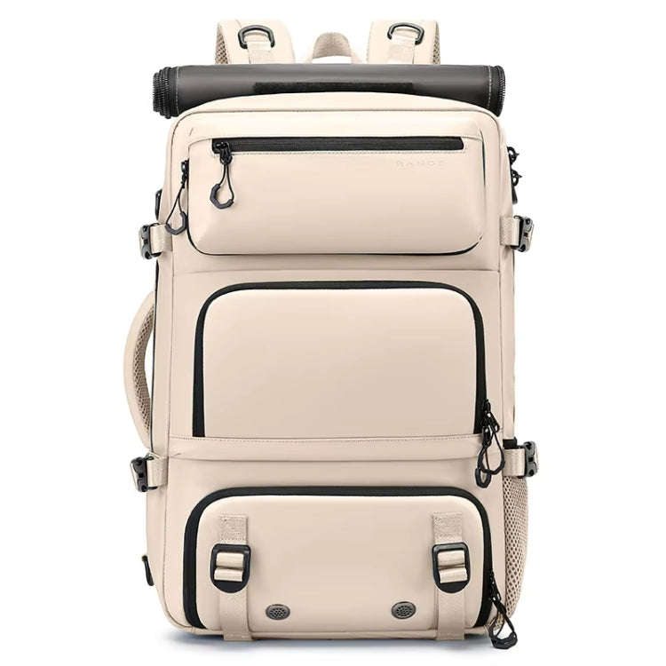 BANGE BG-1810 Travelling Shoulder Bag Large Capacity Lightweight Multifunctional Luggage Bag(Beige)