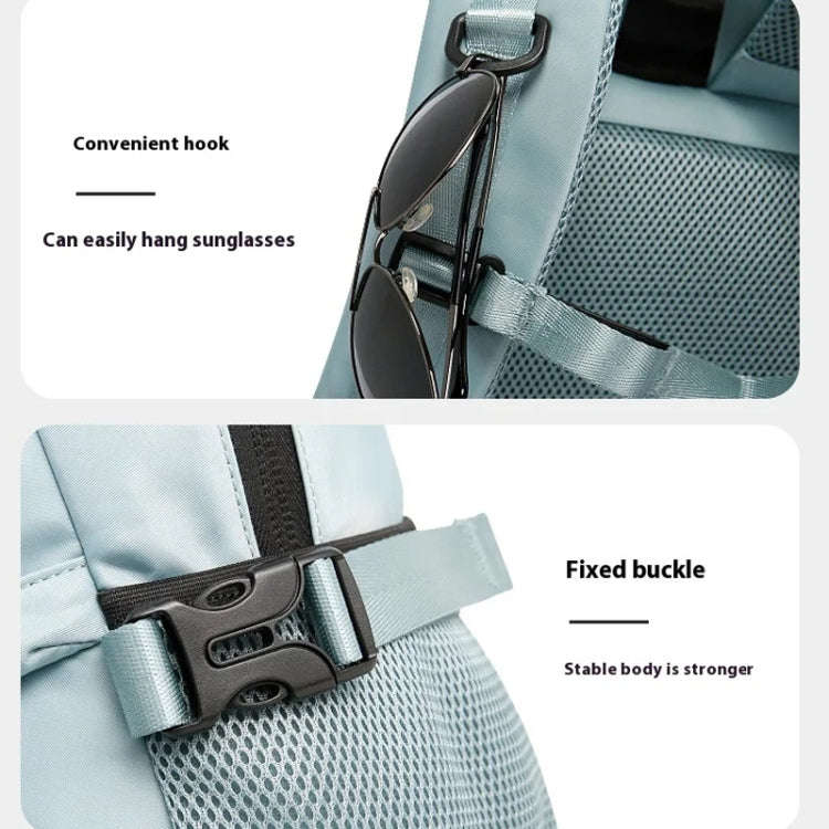 BANGE BG-1810 Travelling Shoulder Bag Large Capacity Lightweight Multifunctional Luggage Bag(Beige)