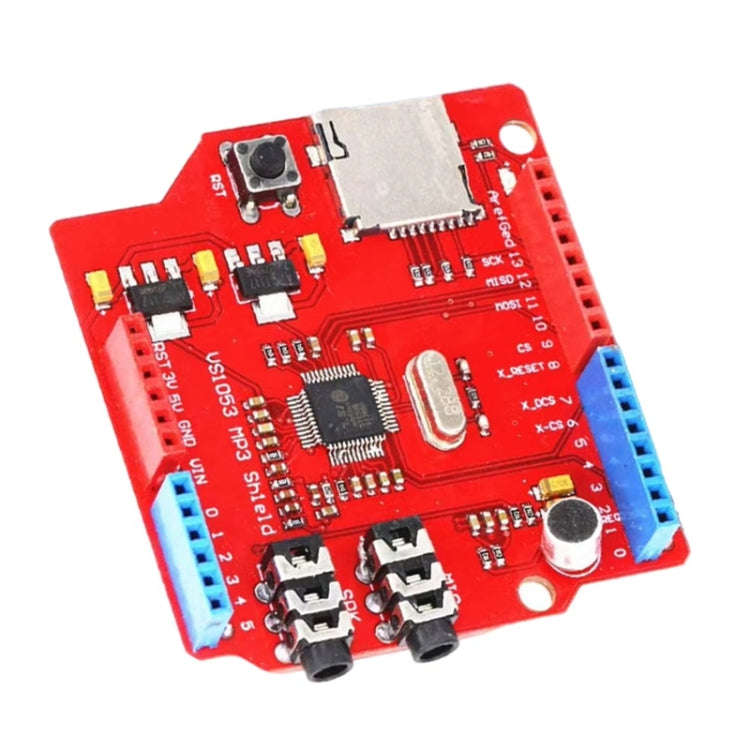 VS1053 MP3 Module Development Board With Amplifier Decoder Board SPI Interface Onboard Recording ...
