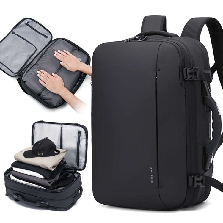 BANGE BG-1909-8 Vacuum Compression Backpack Casual Computer Bag Large Capacity Weighable Business...
