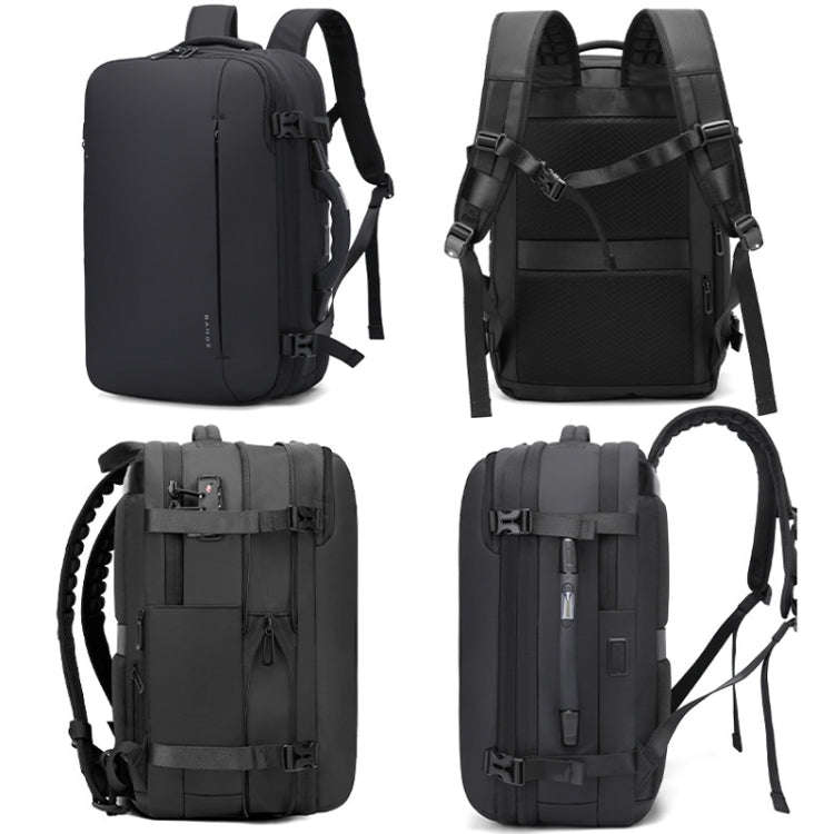 BANGE BG-1909-8 Vacuum Compression Backpack Casual Computer Bag Large Capacity Weighable Business...
