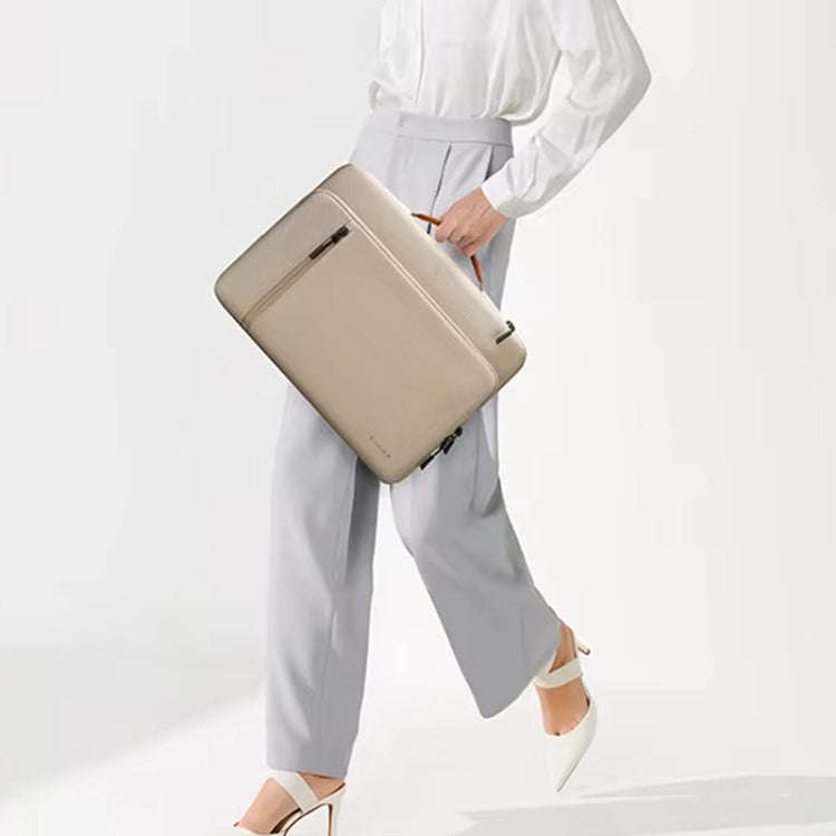 BANGE BG-6802 Laptop Bag Notebook Protective Case, Color: Khaki Small