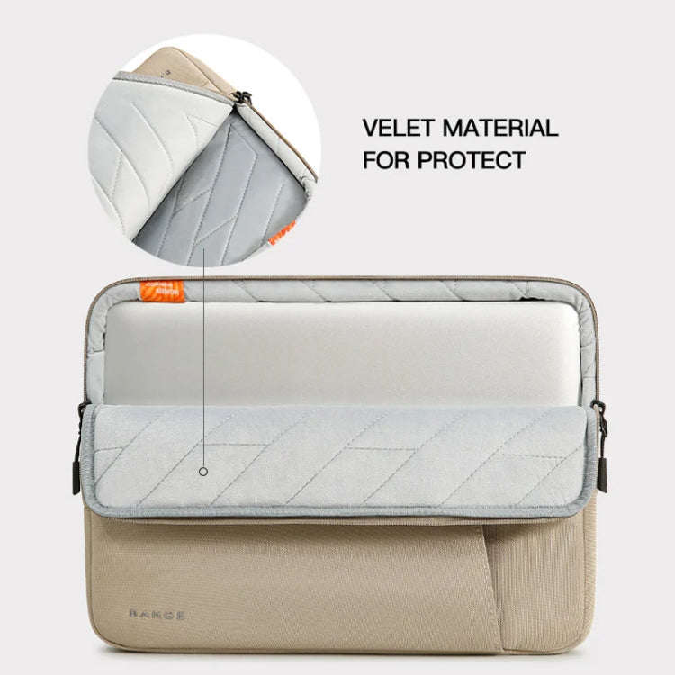 BANGE BG-6801 Laptop Bag Digital Inner Organiser, Color: Khaki Large