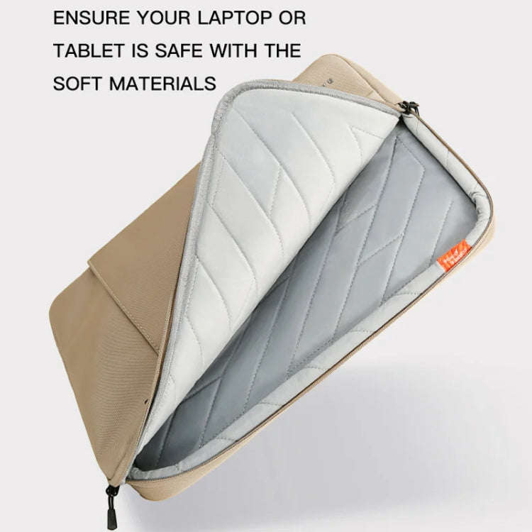 BANGE BG-6801 Laptop Bag Digital Inner Organiser, Color: Khaki Large