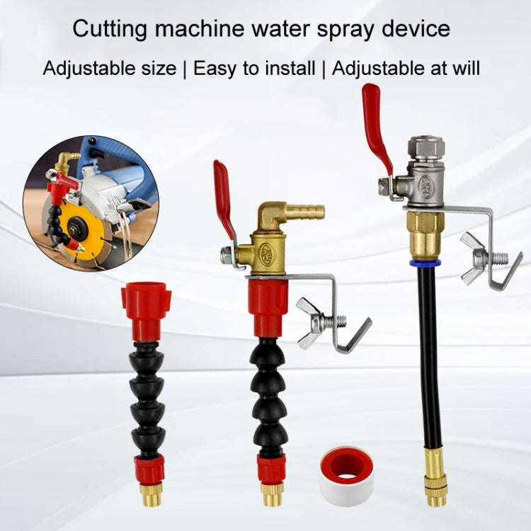 Angle Grinder Marble Cutting Machine Water Filling / Spraying Device Cooling Dusting Dust Spray N...