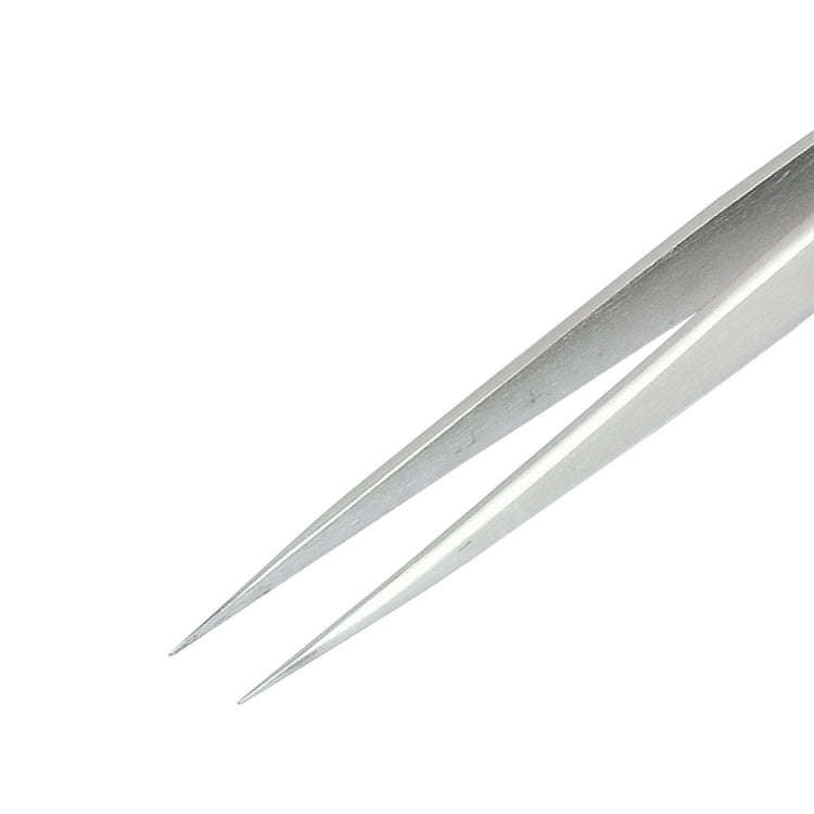 ProsKit 1PK-105T Stainless Steel Anti-magnetic Tweezer Precision Straight Pointed Pincette 140mm