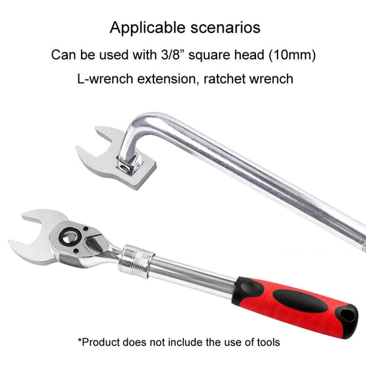 8pcs /Set 3/8 inch Replaceable Activity Bullwheel Wrenches With Ratchet L-Shape Bullwheel Spanner...