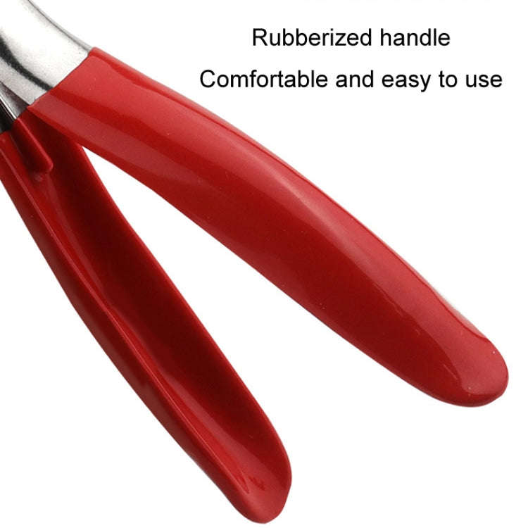 Fruit Store Open Fruit Tool Durian Shell Peeler Jackfruit Watermelon Open Plier(Red Handle)