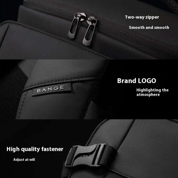 BANGE BG-3029 Large Capacity Sports Travelling Shoulder Bag Wet Dry Separation Lightweight Comput...