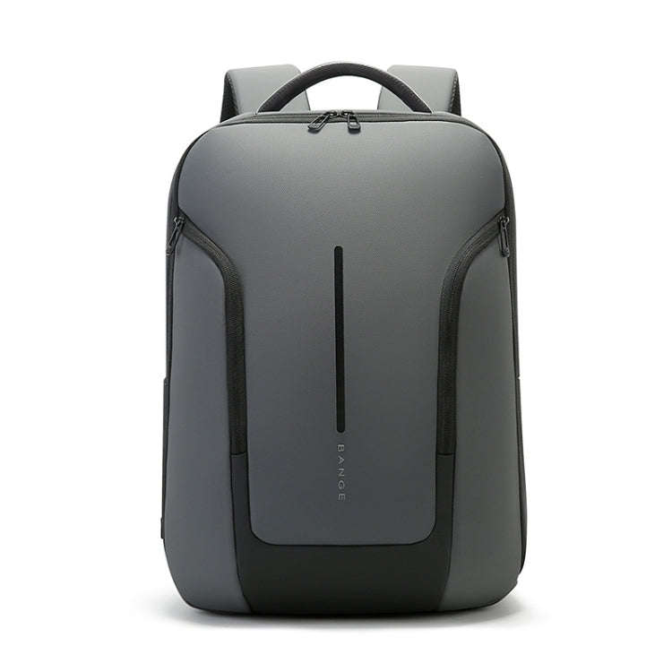 BANGE BG-8013 Men Business Backpack Commuter Laptop Shoulder Bag(Gray)